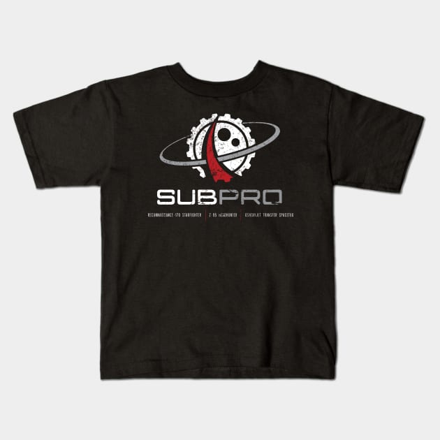 Subpro Kids T-Shirt by MindsparkCreative